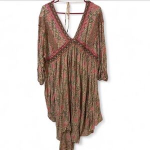 Free People Moon Child Maxi Top size large #freepeople #maxitop #boho